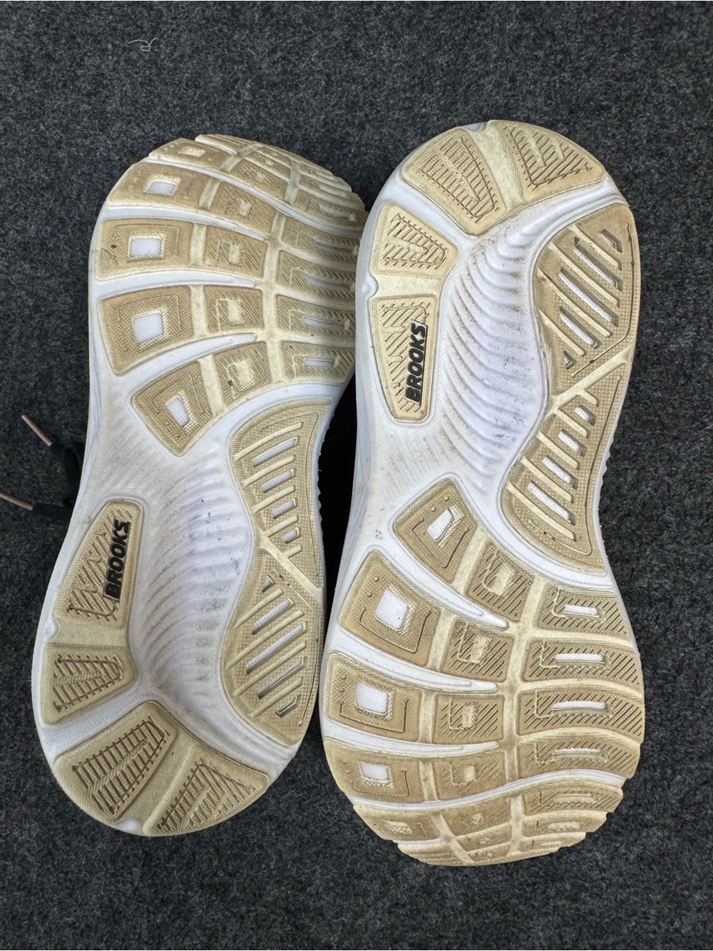 Brooks Ghost 17 Womens Running Shoes Size 9 White Rose Gold Sneakers - Picture 6 of 11